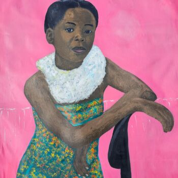 Peinture intitulée "Be Still" par Timothy Olaniyi, Œuvre d'art originale, Acrylique