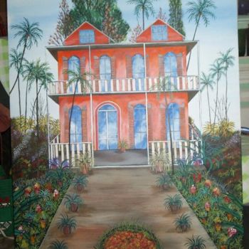Painting titled "our house" by Timothy Phillips, Original Artwork