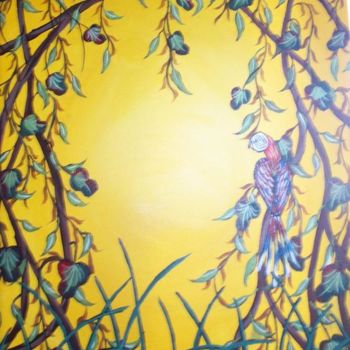 Painting titled "faded sunset" by Timothy Phillips, Original Artwork