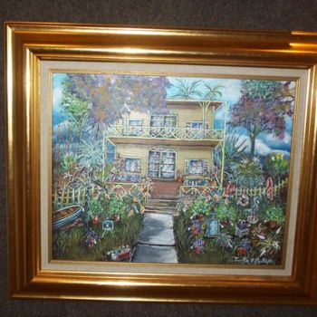 Painting titled "florida summersale" by Timothy Phillips, Original Artwork