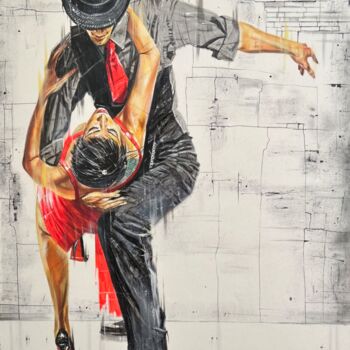 Картина под названием ""Tango"" - Timur Yumadilov, Подлинное произведение искусства, Масло