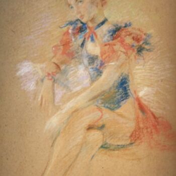 Ζωγραφική με τίτλο "Танцовщица" από Tin Gali, Αυθεντικά έργα τέχνης