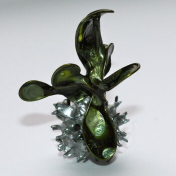 Sculpture titled "Seed" by Tina Lane, Original Artwork, Mixed Media