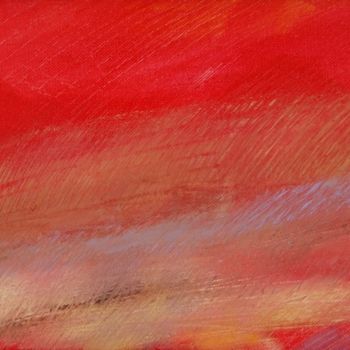 제목이 "DESERT REDSCAPE 1"인 미술작품 Tina Bluefield로, 원작, 기름