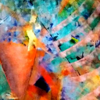 Pintura titulada "Aureo" por Tina Bruno, Obra de arte original