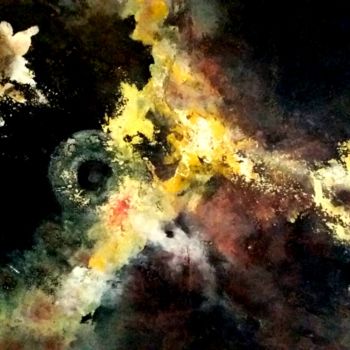 Pintura titulada "Nebulosa" por Tina Bruno, Obra de arte original