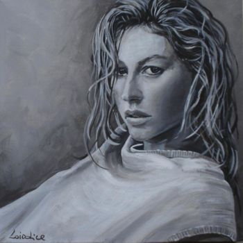 Painting titled "giulia" by Tina Loiodice, Original Artwork