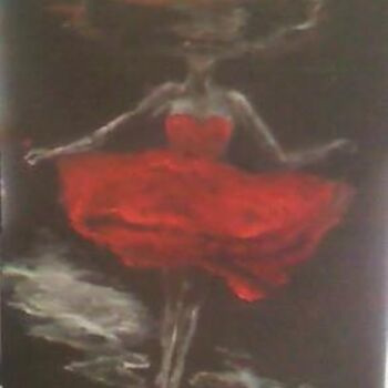 Painting titled "red_dress.jpg" by Tina Hale, Original Artwork