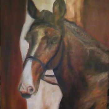 Painting titled "horse.jpg" by Tina Hale, Original Artwork
