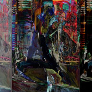 Peinture intitulée "Temperance Carnage…" par Tinge, Œuvre d'art originale, Collage numérique