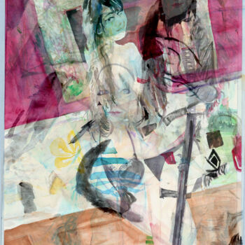 Pittura intitolato "The CosplayerS" da Tinge, Opera d'arte originale, Collage digitale