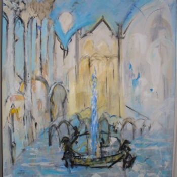 Painting titled "Alhamresque" by Thierry Noiret, Original Artwork