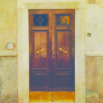 Digital Arts titled "Doors Italia I" by Joost Hogervorst, Original Artwork, Photo Montage