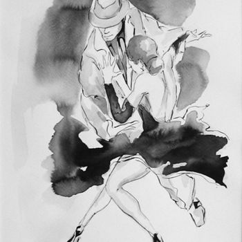 「Tango argentino」というタイトルの描画 Aleks Tishynによって, オリジナルのアートワーク