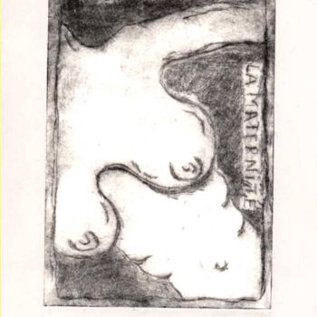 Gravures & estampes intitulée "Les Confrontations" par Titi Montana, Œuvre d'art originale, Eau-forte