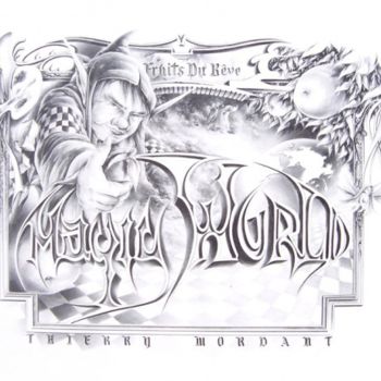 Zeichnungen mit dem Titel "Couverture BOOK " M…" von Magic World, Original-Kunstwerk