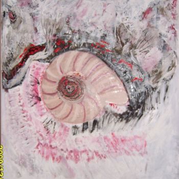 Pittura intitolato "Faucile" da Martine Villani, Opera d'arte originale, Olio