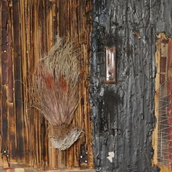Pittura intitolato "plume prison 2012" da Titi Visconti, Opera d'arte originale