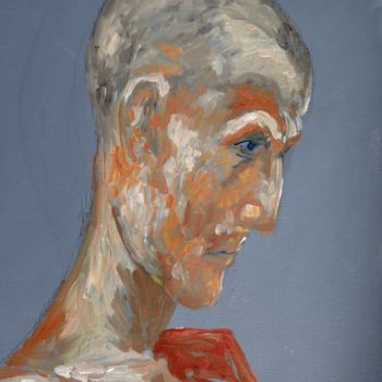 Malerei mit dem Titel "Portrait 1" von Titus, Original-Kunstwerk, Öl