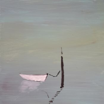 Peinture intitulée "Barque 3" par Titus, Œuvre d'art originale, Acrylique