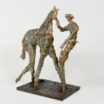 Sculpture intitulée "Remontée" par G.Tivert-Gillemann, Œuvre d'art originale
