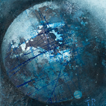 Картина под названием "Earth 2" - Tiziana Ricco, Подлинное произведение искусства, Акрил