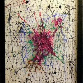 Painting titled "untitled-50x70-tecn…" by Fatmira, Original Artwork