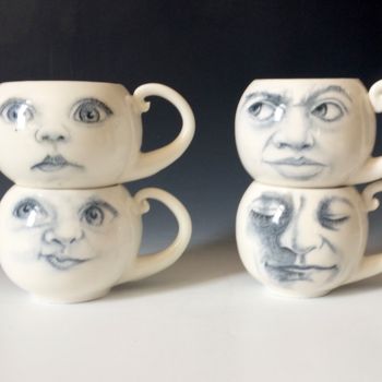 Design getiteld "Moon Cups" door Tjcervantes, Origineel Kunstwerk