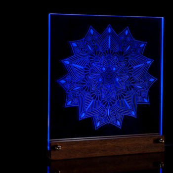 Digital Arts με τίτλο "mandala 3" από Tayeb Keraoun, Αυθεντικά έργα τέχνης