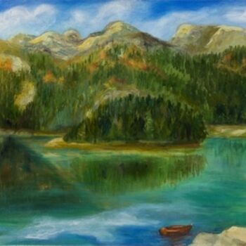 Картина под названием "Жабляк. Черногория.…" - Tania Nikolich, Подлинное произведение искусства, Масло