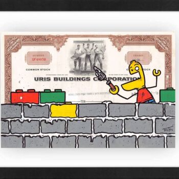 Pintura titulada "Lego Builder" por Toctoc, Obra de arte original, Acrílico
