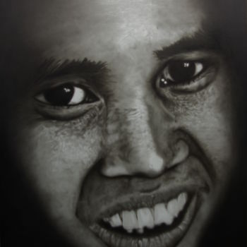 Pittura intitolato "sourire Balinais" da Thierryl, Opera d'arte originale, Acrilico