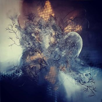 "Crépuscule" başlıklı Tablo Nat Stresser tarafından, Orijinal sanat, Akrilik