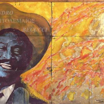 Pintura titulada "Beny Moré" por Tolemaios, Obra de arte original, Oleo