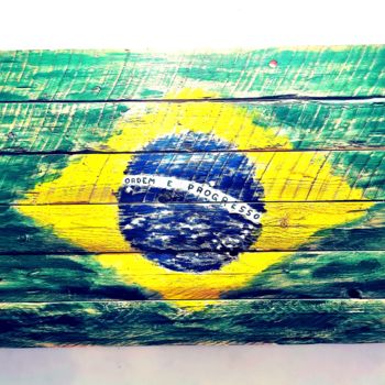 Pittura intitolato "Brazil" da Elioka - Tom Folcher, Opera d'arte originale, Acrilico