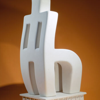 雕塑 标题为“Centaure” 由Tom Sturm, 原创艺术品, 石