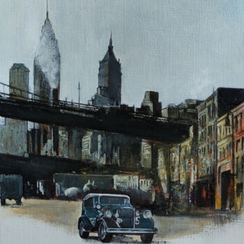 Pintura titulada "New York 1930s-Sout…" por Tomás Castaño, Obra de arte original, Oleo