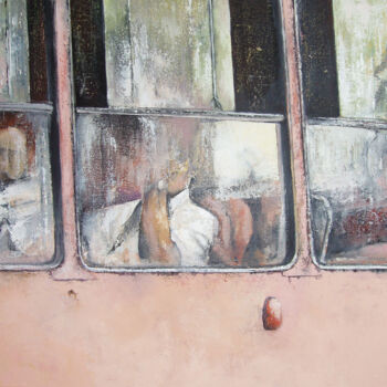 제목이 "Viajando en camello"인 미술작품 Tomás Castaño로, 원작, 기름