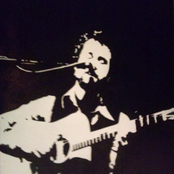 Painting titled "John Martyn" by Tomassi, Original Artwork