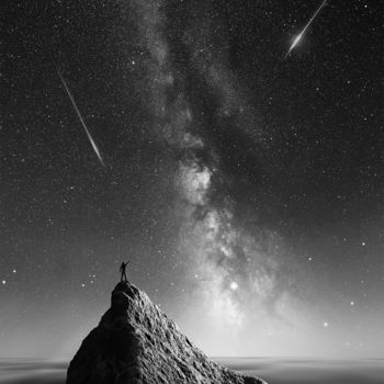 Photography titled "Star hunter" by Tomáš Tisoň, Original Artwork, Manipulated Photography