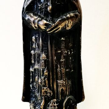 Sculptuur getiteld "Set of 4 sculptures…" door Tomasz Sętowski, Origineel Kunstwerk, Bronzen