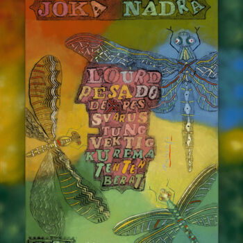 Malerei mit dem Titel "Joka Nadra ( Rare D…" von Tomasz, Original-Kunstwerk, Öl