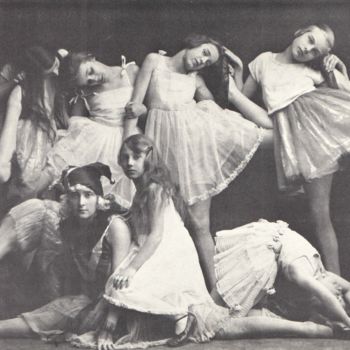 Photography titled "1925 Dance Class, B…" by Thomas Dans, Original Artwork, Analog photography