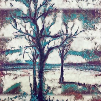 Digital Arts titled ""Like the tree in w…" by Tom Haespi, Original Artwork, Digital Painting