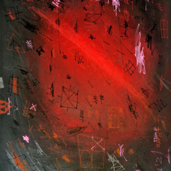 Pittura intitolato "LE GRAND VOYAGE" da Tom Sipas, Opera d'arte originale, Olio