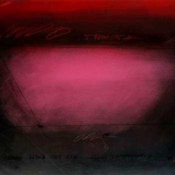 Pittura intitolato "FLOATING SOUL" da Tom Sipas, Opera d'arte originale, Olio