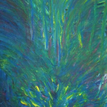 Pittura intitolato "The Paintbrush Clea…" da Tom Vincenec, Opera d'arte originale, Acrilico