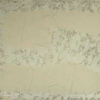 Pittura intitolato "CROSSING THE SPACE…" da Toni Al, Opera d'arte originale, Acrilico