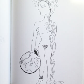 Zeichnungen mit dem Titel "EUROPA" von Toni Barca, Original-Kunstwerk