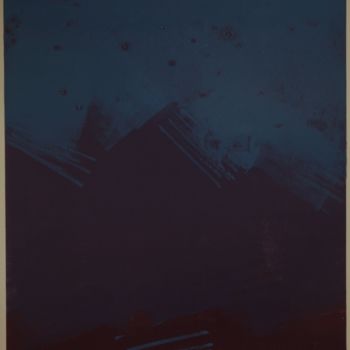 Printmaking titled "landscape-in-blue-m…" by Toni Dimovski, Original Artwork